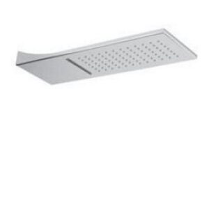 00813CR Soffione muro Maxim due getti in acciaio inox PORTA E BINI