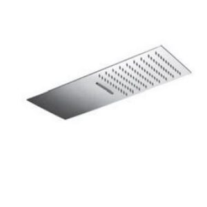 00827CR Soffione a muro Rody due getti in acciaio inox anticalcare PORTA E BINI