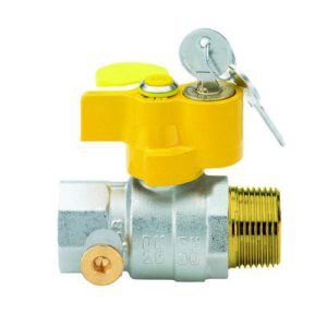 014012Smf Rubinetto A Sfera Mf Per Gas Con Presa Di Pressione Ferrari - immagine 1