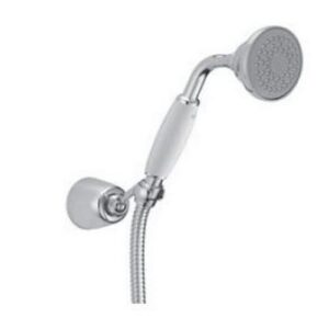 04241CR Kit doccia con supporto, flessibile e doccetta Atena PORTA E BINI