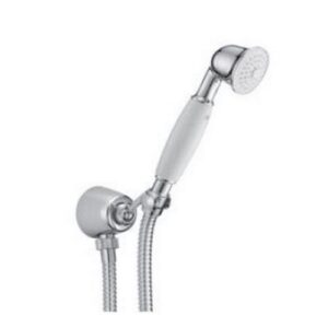 04341CR Presa acqua con supporto, flessibile e doccetta Marea PORTA E BINI