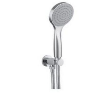 04344CR Presa acqua con supporto, flessibile e doccetta Yuma PORTA E BINI