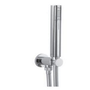 04370CR Presa acqua con supporto flessibile e doccetta ottone Timer PORTA E BINI