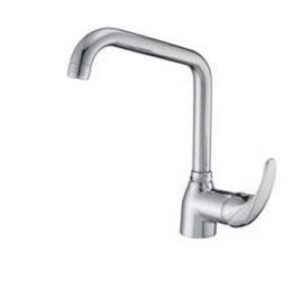 05072CR Monocomando lavello canna sagomata girevole Italy PORTA E BINI