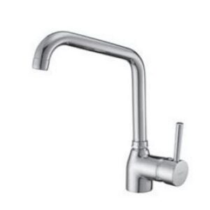 05074CR Monocomando lavello canna sagomata girevole Timer PORTA E BINI