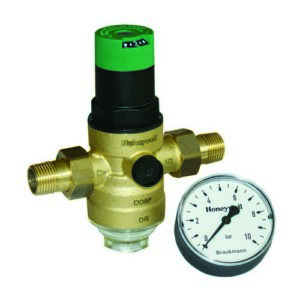 060911 Riduttori Di Pressione Per Acqua Con Bocchettoni   3/4" Mm  Ferrari