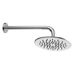 07520CR Braccio doccia con soffione Felis in acciaio inox mm Ø 200 PORTA E BINI - immagine 1