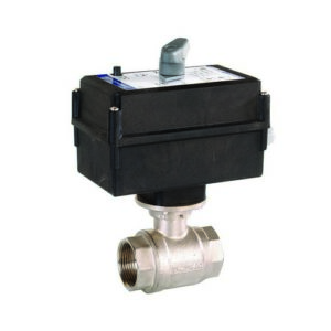 090320 Valvola A Sfera Motorizzata A 2 Vie   3/4"  15 Nm  Kw 14 M3//H  Ferrari