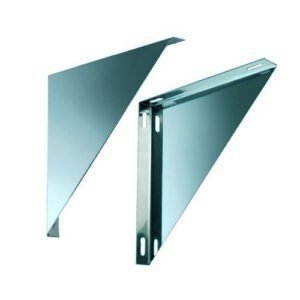 102250 Coppia Supporti  Inox Per Piastra Di Base E Intermedia Ferrari