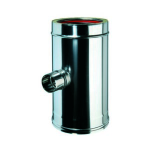 102746  A "T" 90°Mf Inox  80 M L 244 Mm    250 Interno  300 Esterno  Ferrari