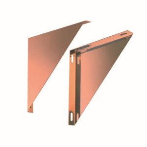 103650 Coppia Supporto Per Piastra Di Base E Intermedia Inoxrame Ferrari - immagine 1