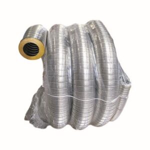 105004  Tubo flessibile doppia parete coibentato acciaio inox 9m Ferrari