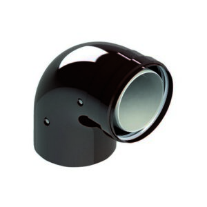 108444 Curva A 90° Mf Aria Pp / Acciaio Verniciato Marrone Ferrari