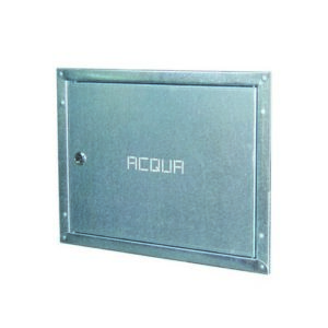 109972C Sportello Per Contatore Acqua In Acciaio Inox Con Cornice Ferrari - immagine 1