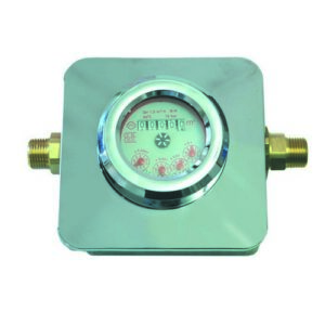 110059Mid Contatore Acqua Cromato Da Incasso  L 110/190 1/2" Ferrari - immagine 1