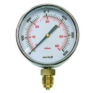 110536600 Manometro Radiale Bassa Pressione Ø 100 Ferrari