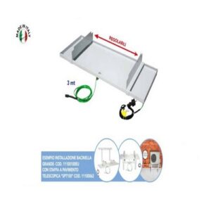 11100100EU BACINELLA RACCOLTA CONDENSA CON CAVO SCALDANTE ANTICONGELAMENTO TECNOSYSTEMI