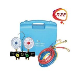 11131270 KIT GRUPPO MANOMETRICO A 4 VIE IN VALIGETTA PER GAS R32-R410A TECNOSYSTEMI