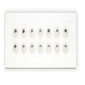 11175055 BOCCHETTA DI MANDATA A MICROUGELLI ORIENTABILI BIANCA 1000X150 TECNOSYSTEMI