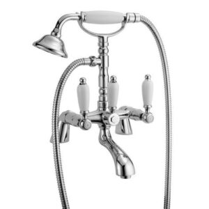 12102CR Gruppo vasca esterno con raccordi bordo vasca PORTA E BINI