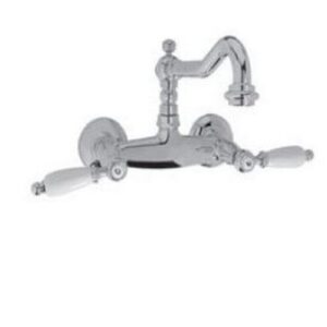 12151CR Gruppo lavello a parete canna alta Queen PORTA E BINI