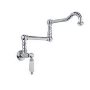 12160CR Rubinetto riempipentola snodato a parete Queen PORTA E BINI