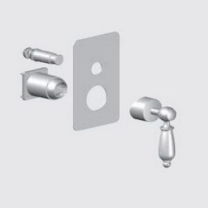 12167CR Parti esterne monocomando doccia incasso con deviatore PORTA E BINI - immagine 1