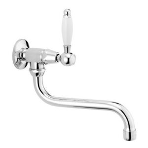 12226CR Rubinetto snodo a muro 1/2" PORTA E BINI