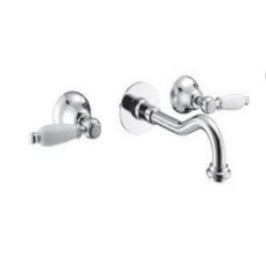 12242CR Batteria lavabo a muro L 160 mm PORTA E BINI - immagine 1