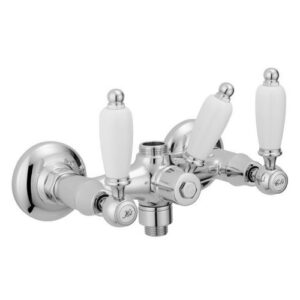 12246CR Gruppo doccia est. con attacco sup. 3/4" ed inferiore 1/2" PORTA E BINI - immagine 1