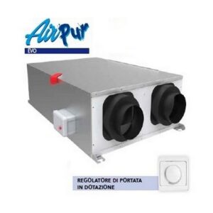 12500340 RECUPERATORE DI CALORE -AIR PUR 4000E CANALIZZABILE A SOFFITTO TECNOSYSTEMI - immagine 1