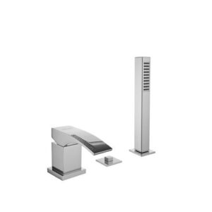 13181CR Monocomando bordo vasca con deviatore e doccetta PORTA E BINI