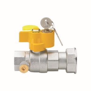 14005 Valvola A Sfera C/Serratura 1"1/4X1" Ferrari - immagine 1