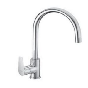 14470CR Monocomando lavello canna alta orientabile Tema PORTA E BINI - immagine 1