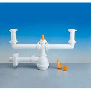 1433.079 Sifone 1433/5 1½" Tubo Pp Ø40 Bianco Lira - immagine 1
