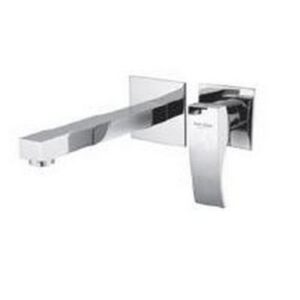 18127CR Monocomando lavabo a muro connessione ponte L 160 mm PORTA E BINI - immagine 1