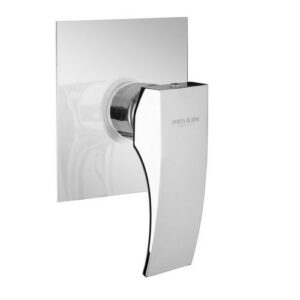 18133CR Monocomando doccia incasso piastra slim PORTA E BINI