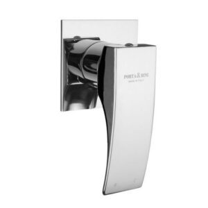 18138CR Monocomando doccia incasso piastra piccola quadrata PORTA E BINI