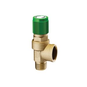 2011 121230 VALVOLA DI SICUREZZA GIALLA 3 BAR 1/2' MASCHIO X 1/2' FEMMINA FAR - immagine 1