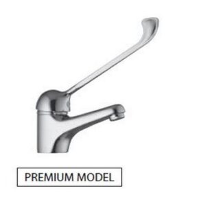 22810CR Monocomando lavabo con scarico automatico Leva clinica PORTA E BINI - immagine 1