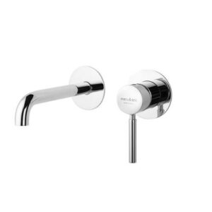 23128CR Monocomando lavabo a muro connessione ponte L 200 mm PORTA E BINI - immagine 1