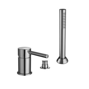 23181CR Monocomando bordo vasca con deviatore e doccetta PORTA E BINI