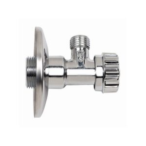 239381 RUBINETTO SOTTOLAVABO S/DADO+ROSONE 3/8x3/8 ABS ZAGI