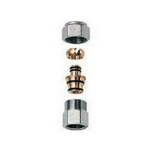 5061 1280204 NIPLEX F 1/2' RAME CROMATO ADATTATORE MULTISTRATO 20X2 FAR - immagine 1