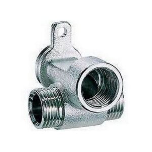 5840 12 RACCORDO PASSANTE DR ATT. MASCHIO 1/2' X 1/2' EUROKONUS CROMATO FAR - immagine 1