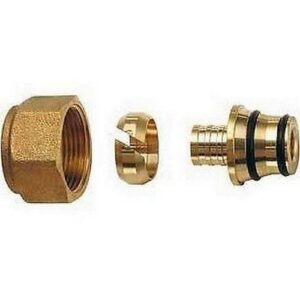 6051 5861 ADATTATORE TUBO PLASTICA 16x2 CALOTTA GIALLA FAR