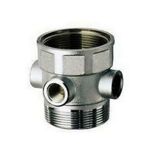 3452 2 RACCORDO DI COLLEGAMENTO 2' CROMATO MASCHIO-FEMMINA FAR - immagine 1