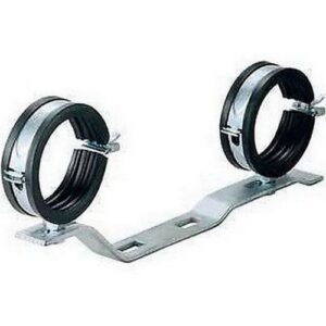 7470 112 STAFFA IN METALLO COMPLETA DI SUPPORTI COLLETTORE 'START' 1' 1/2' FAR - immagine 1