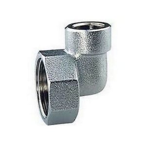 4050 11438 RACCORDO TERMINALE A SQUADRA CROMATO 1'1/4 X 3/8' FEMMINA FAR - immagine 1