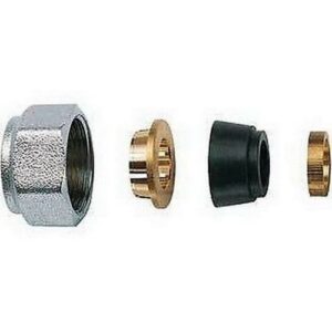 8427 10 KIT COMPLETO GOMMA D. 10 CALOTTA CROMATA FAR - immagine 1